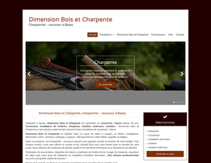 Dimension Bois et Charpente Bazas, Charpente, Couverture