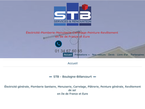 STB services et rénovations Boulogne-Billancourt, Électricité générale, Plomberie générale