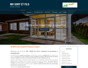 MV GORY ET FILS Champeix, Installation de fermetures, Construction de véranda