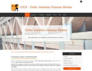 CICS - Celtic Isolation Cloisons Sèches Saint-Nicolas-du-Tertre, Isolation, Isolation des combles