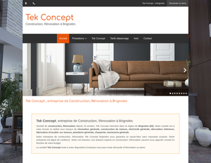 Tek Concept Brignoles, Construction de maison, Décoration intérieure
