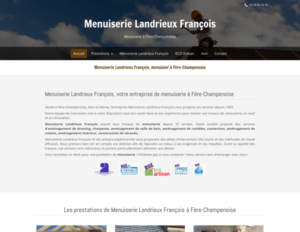 Menuiserie Landrieux François Fère-Champenoise, Menuiserie générale, Aménagement de salle de bain
