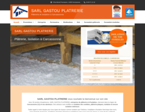 SARL GASTOU PLATRERIE Carcassonne, Plâtrerie plaquisterie, Isolation, Isolation des combles, Isolation intérieure