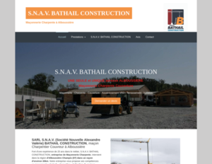 S.N.A.V. BATHAIL CONSTRUCTION Alboussière, Maçonnerie générale, Terrassement
