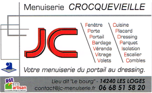 JC Menuiserie Crocquevieille Loges, Pose de parquets, Installation de portes
