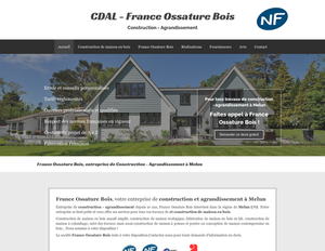 France Ossature Bois Melun, Construction de maison en bois, Construction de maison, Agrandissement et extensions