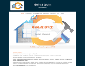 Rénobât & Services Payré, Menuiserie générale, Menuiserie extérieure, Pose de parquets, Aménagement de cuisine, Aménagement de dressing, Installation de fenêtres, Installation de volets, Peinture, Plâtrerie plaquisterie