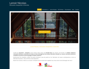 Lenoir Nicolas Muneville-sur-Mer, Menuiserie générale, Construction de maison en bois, Fabrication d'escalier sur mesure, Isolation