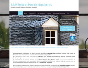 E.P.M Etude et Pose de Menuiseries La Roche-sur-Foron, Installation de fermetures, Installation de fenêtres, Installation de portail ou porte de garage, Installation de portes, Installation de stores ou rideaux métalliques, Menuiserie extérieure