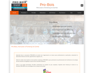 Pro-Bois Fontenay-le-Comte, Aménagement de cuisine, Aménagement intérieur