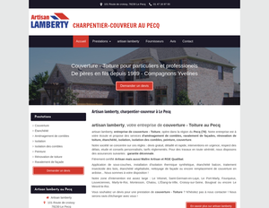 Artisan lamberty Le Pecq, Couverture, Aménagement de combles, Couverture, Rénovation de toiture
