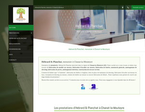 Hebrard & Planchat Chanat-la-Mouteyre, Menuiserie générale, Aménagement intérieur