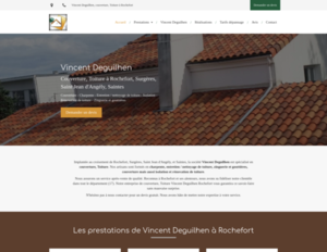 Vincent Deguilhen Tonnay-Boutonne, Couverture, Charpente, Couverture, Isolation, Rénovation de toiture, Zinguerie et gouttières