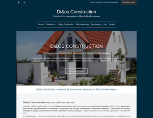 Di&os Construction Schiltigheim, Rénovation générale, Agrandissement et extensions, Carrelage et dallage, Construction de garage, Construction de maison, Construction de terrasse traditionnelle, Démolition de murs porteurs, Maçonnerie générale, Maçonnerie gros oeuvre