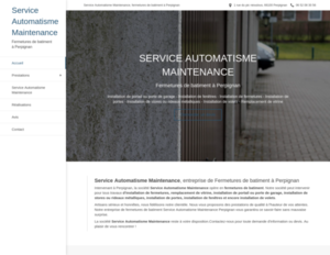 Service Automatisme Maintenance Perpignan, Installation de fermetures, Installation de portail ou porte de garage