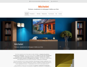 Michelet Selles-sur-Cher, Peinture, Aménagement de combles, Couverture, Isolation des combles, Peinture, Rénovation de toiture