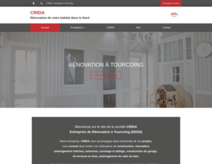 CRIDA Tourcoing, Rénovation générale, Aménagement de salle de bain