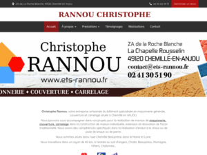 RANNOU CHRISTOPHE Chemillé, Rénovation générale, Couverture