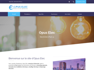Opus Elec Paris 15, Électricité générale, Rénovation des installations électriques