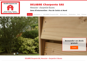 DELABRE Charpente SAS Busnes, Menuiserie générale, Fabrication d'escalier sur mesure