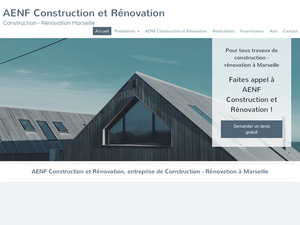 AENF Construction et Rénovation Marseille, Rénovation générale, Construction de maison, Revêtements extérieurs, Revêtements intérieurs, Isolation, Décoration intérieure, Maçonnerie générale, Menuiserie générale
