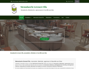 Menuiserie Grenet Fils Neuville-sur-Oise, Aménagement intérieur, Aménagement de dressing, Menuiserie intérieure