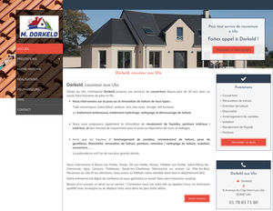 Dorkeld Ulis, Couverture, Rénovation de toiture