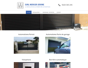 EURL MERCIER JEROME Collorgues, Installation de portail ou porte de garage