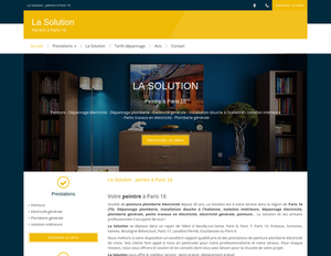 La Solution Paris 16, Maçonnerie générale, Revêtements extérieurs, Revêtements intérieurs