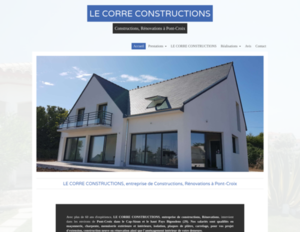 LE CORRE CONSTRUCTIONS Confort-Meilars, Construction de maison, Agrandissement et extensions, Carrelage et dallage, Charpente, Isolation, Maçonnerie gros oeuvre, Menuiserie générale, Rénovation générale