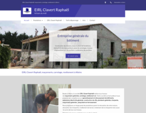 EIRL Clavert Raphaël Alleins, Maçonnerie générale, Électricité générale