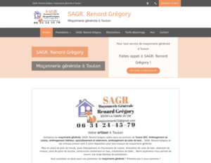 SAGR. Renard Grégory Toulon, Maçonnerie générale, Agrandissement et extensions, Aménagement de cuisine, Aménagement de salle de bain, Aménagement intérieur