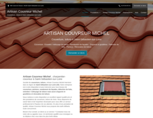 Artisan Couvreur Michel Saint-Sébastien-sur-Loire, Rénovation de toiture, Peinture, Rénovation de toiture, Zinguerie et gouttières