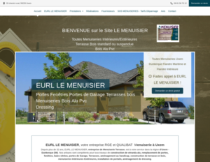 EURL LE MENUISIER Uxem, Menuiserie générale, Installation de fenêtres