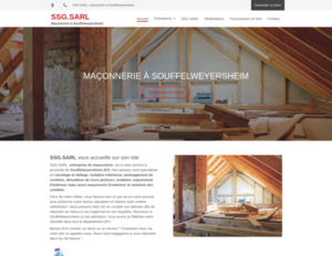 SSG.SARL Souffelweyersheim, Isolation des combles, Aménagement de combles, Carrelage et dallage, Démolition de murs porteurs, Isolation intérieure, Maçonnerie d'extérieur, Maçonnerie d'intérieur