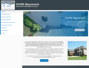 FAVRE Maçonnerie Foissiat, Maçonnerie générale, Construction de maison