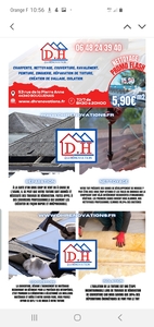 dhrénovation  Bouguenais, Couverture, Zinguerie et gouttières