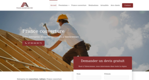 France couverture Anzin, Rénovation de toiture, Zinguerie et gouttières
