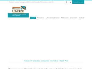 Menuiserie Lemoine Saint-Pern, Couverture, Menuiserie extérieure
