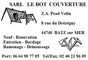 Le Bot Couverture Batz-sur-Mer, Couverture