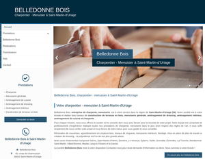 Belledonne Bois Vaulnaveys-le-Bas, Charpente, Aménagement de cuisine
