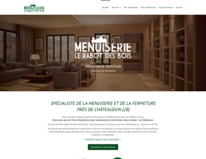 SARL LE RABOT DES BOIS Montigny-le-Gannelon, Menuiserie générale, Installation de fenêtres, Installation de portail ou porte de garage, Installation de portes