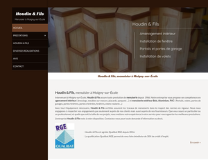 Houdin & Fils Oncy-sur-École, Menuiserie générale, Aménagement intérieur, Installation de fenêtres, Installation de portail ou porte de garage, Installation de volets, Menuiserie extérieure, Menuiserie intérieure, Pose de parquets, Installation de portes