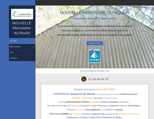 NOUVELLE Menuiserie du Moulin Allonne, Menuiserie générale, Menuiserie extérieure, Menuiserie intérieure