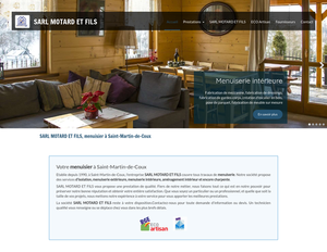 SARL MOTARD ET FILS Saint-Aigulin, Menuiserie générale, Aménagement intérieur, Charpente, Isolation