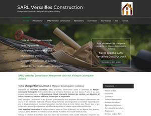 SARL Versailles Construction Aurions-Idernes, Charpente, Couverture, Isolation des combles, Isolation extérieure, Rénovation de toiture, Sur-élévation de toiture