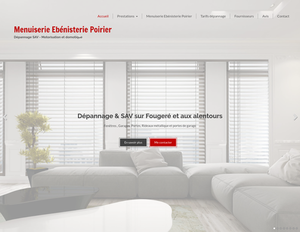 Menuiserie Ebénisterie Poirier Pontigné, Installation de fermetures, Fabrication de fenêtre, Fabrication de portes, Installation de fenêtres, Installation de fermetures, Installation de portail ou porte de garage, Installation de portes, Installation de stores ou rideaux métalliques