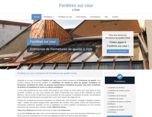 Fenêtres sur cour Santans, Installation de fermetures, Construction de véranda, Installation de fenêtres, Installation de fermetures, Installation de portail ou porte de garage, Installation de portes, Installation de stores ou rideaux métalliques, Installation de volets