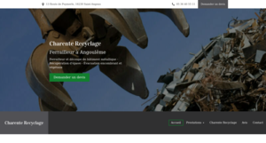 Charente Recyclage Saint-Ciers-sur-Bonnieure, Démolition