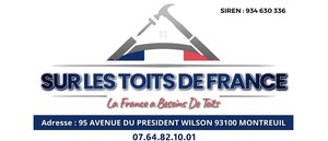 Sur les toits de france Saint-Cloud, Rénovation de toiture, Charpente